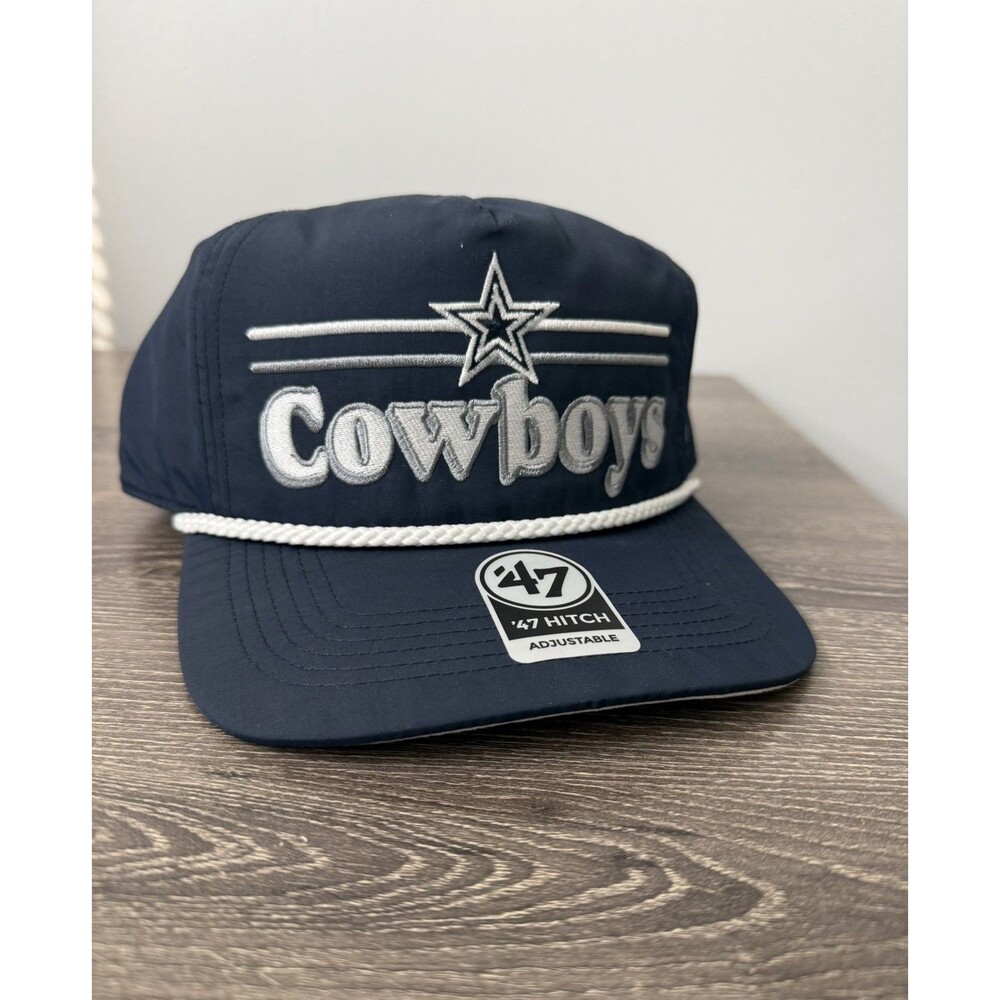 Dallas Cowboys '47 Roscoe Two-Toned Hitch Adjustable NFL Hat Cap, New With Tags